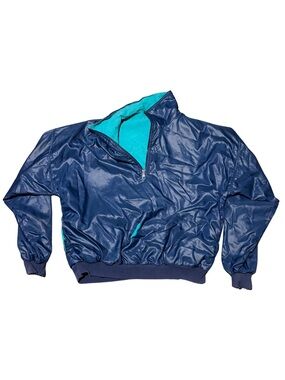90s Quarter Zip Bomber Jacket